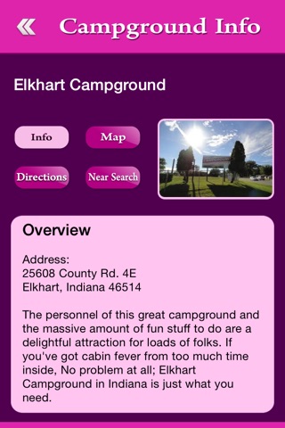Indiana Campgrounds and RV Parks screenshot 3
