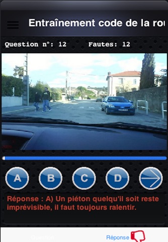 Entraînement Code De La Route screenshot 2