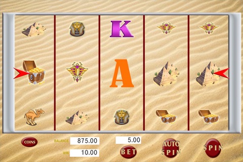 Slots of Pharaohs Pyramid Doubleup Casino Fire Way Jackpot! Pro screenshot 2