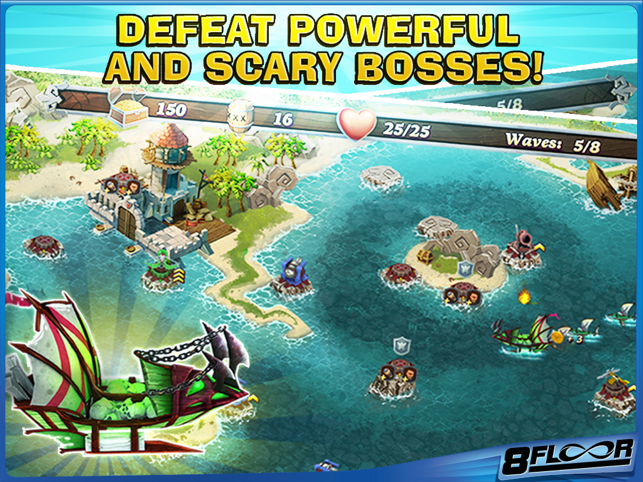 ‎Fort Defenders 7 seas Screenshot