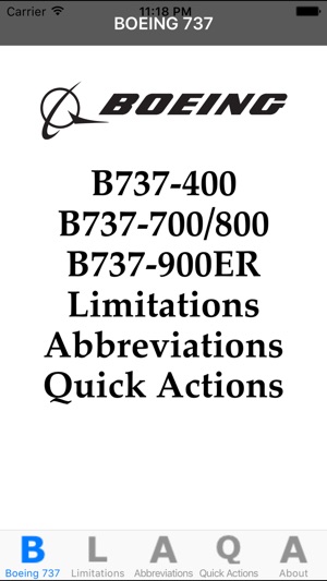 B737 Limitations, Abbreviations, Quick Actions.(圖1)-速報App