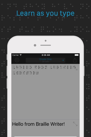 Braille Writer screenshot 3