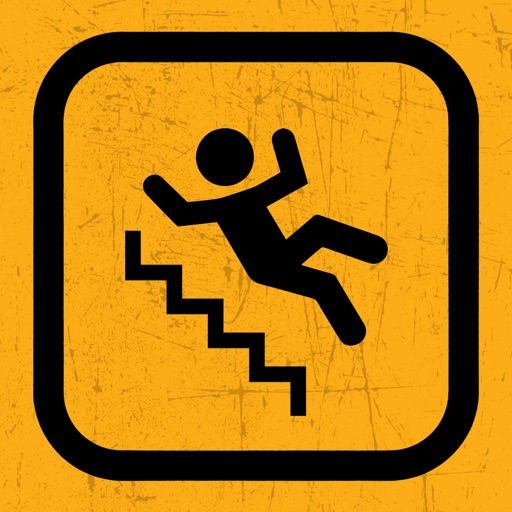 Downstairs — human falling simulator arcade game Icon