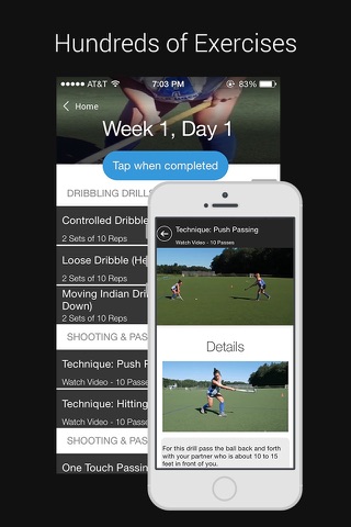 Field Hockey Training screenshot 2