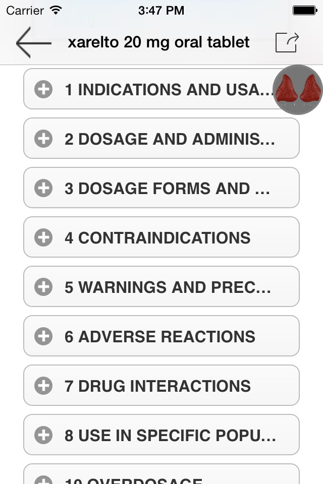 Drug Facts by PillSync.com screenshot 4