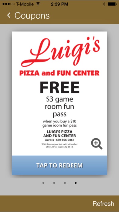 How to cancel & delete Luigi's Pizza and Fun Center from iphone & ipad 3