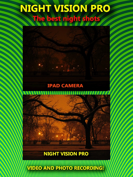 Night Vision Camera - True! HDR HD Real Green Binoculars Zoom with Private Folder Pro screenshot-4