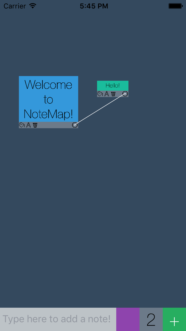 NoteMap A New Type of Note Taking