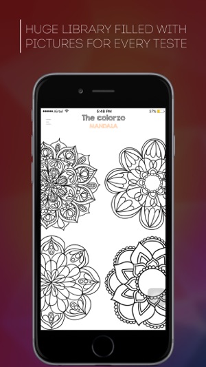 Mandala Coloring Book for Adult.s to Color Mandalas(圖2)-速報App