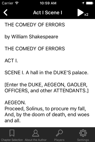 Shakespeare: The Comedy of Errors screenshot 2