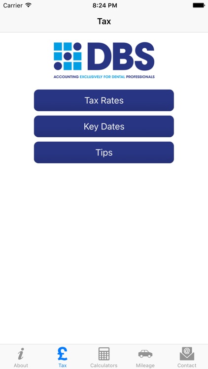 DBS Tax App