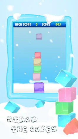 Game screenshot Stack The Frozen Ice Cube Blocks mod apk