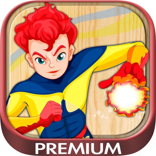 Superheroes games for kids - Premium icon