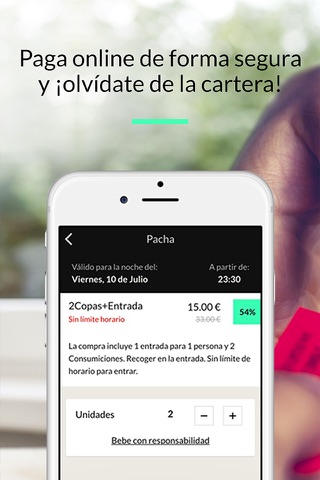 BPremium – Entrada, consumiciones y mesas VIP con descuento en discotecas screenshot 2