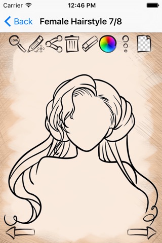 Learn To Draw Popular Haircuts screenshot 4