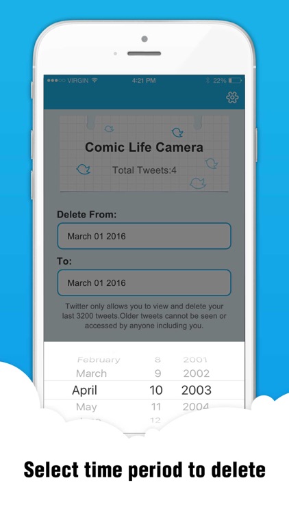 Tweetete - Delete & Backup All Twitter Tweets at Once!