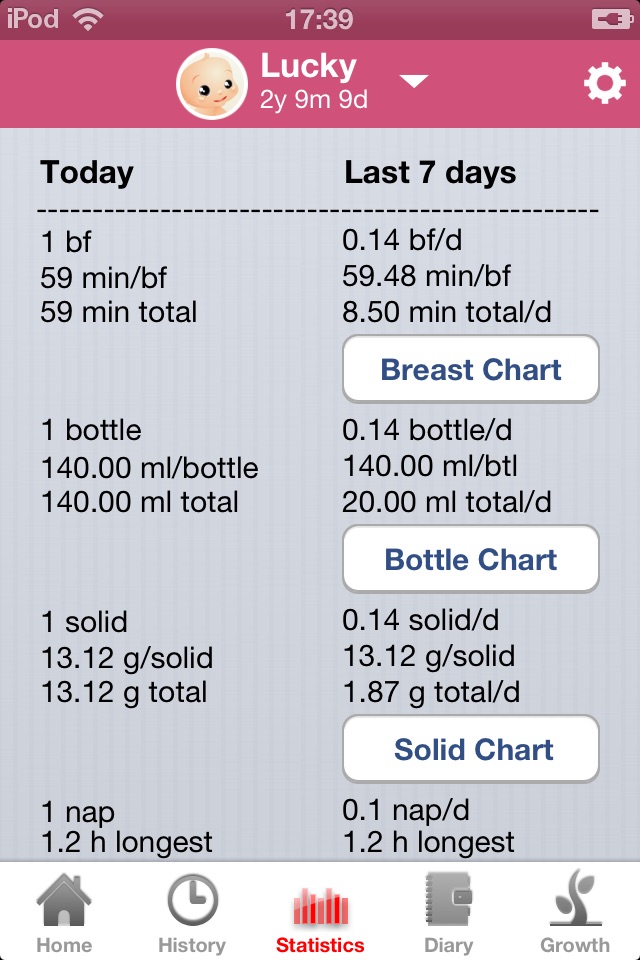 Baby Care - Track baby growth! screenshot 3