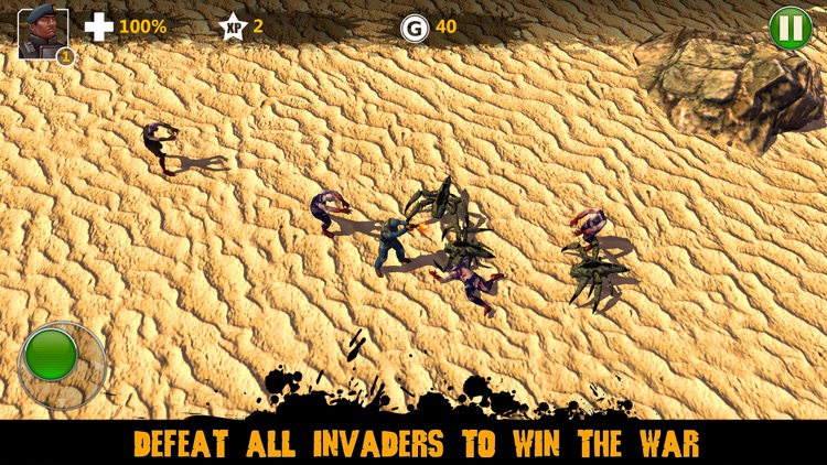 Aliens Space Battle 3D Full screenshot-3