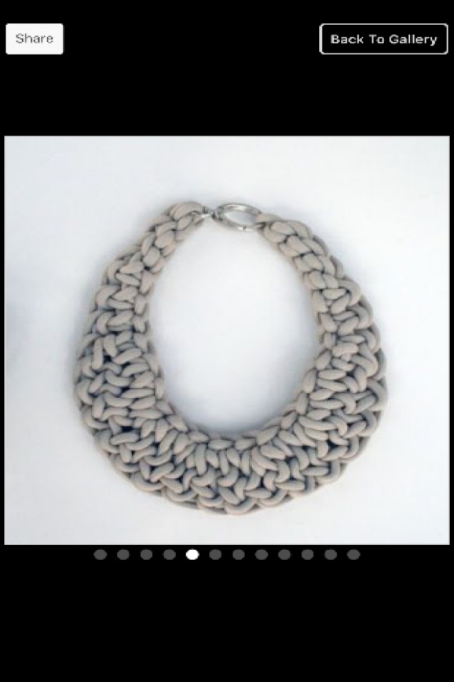 Crochet Necklace screenshot 3