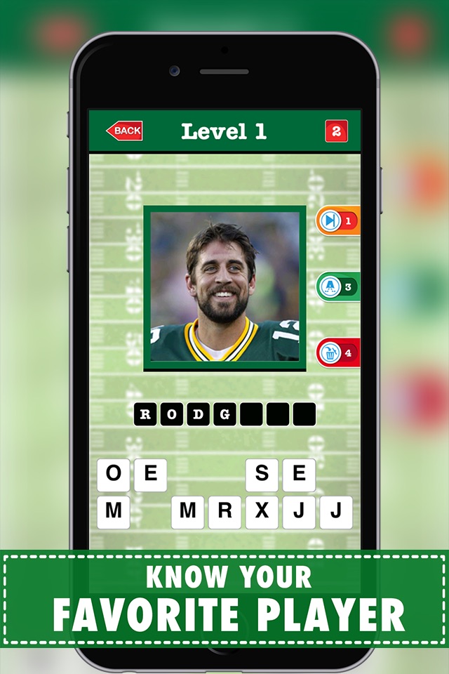 Top American Football Quiz – Free Player Sport Word Puzzle Trivia Game ( NFL edition ) screenshot 2