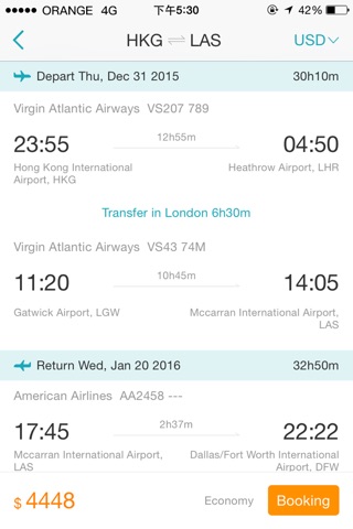 Qunar - Find cheap flights screenshot 3