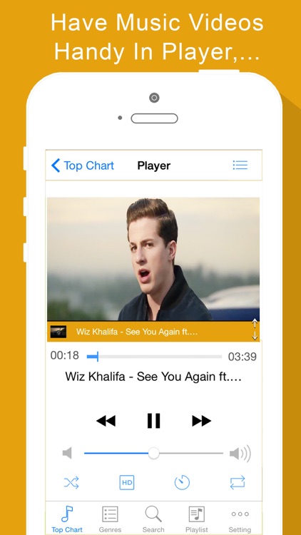Music Tube - Free Music Video Player and Streamer screenshot-3