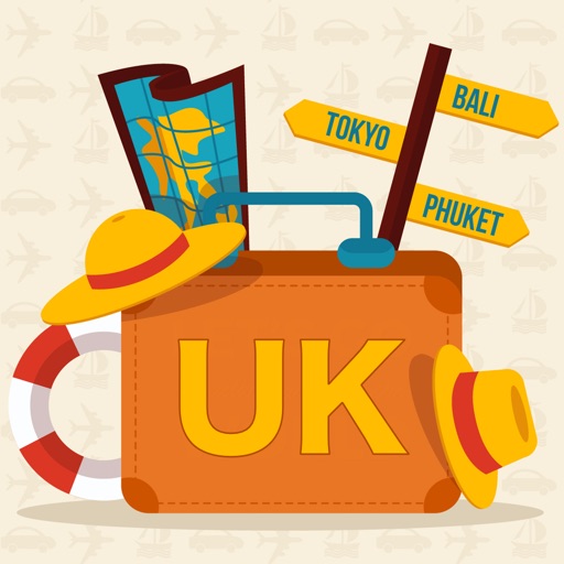 UK England trip guide travel & holidays advisor for tourists icon