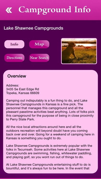 Kansas Campgrounds and RV Parks