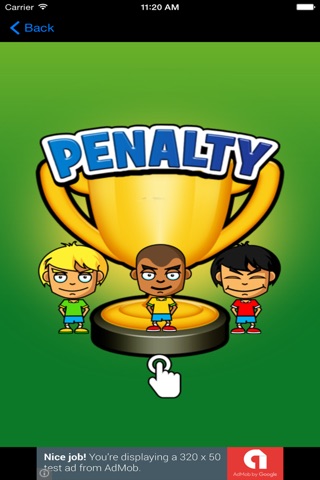 Penalty Shot Soccer screenshot 2