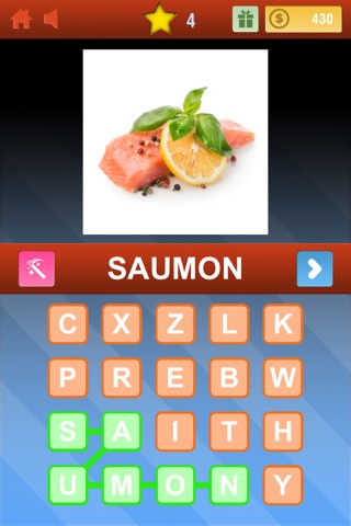 Hidden Words & Pics - Food Edition screenshot 4