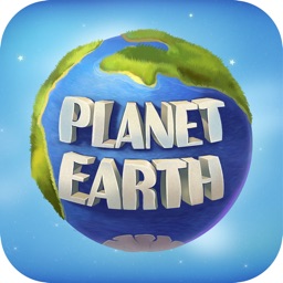 Planet Earth HD. Interactive Book for Kids. Geography, Animals and Science.