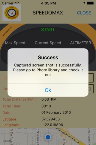 SpeedoMax – Record your Fastest Speed and Height screenshot 3