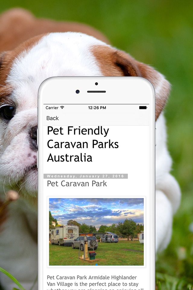 Pet Friendly Caravan Parks Australia screenshot 2