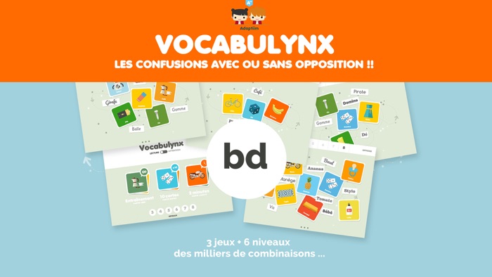 VOCABULYNX Confusions  b / d