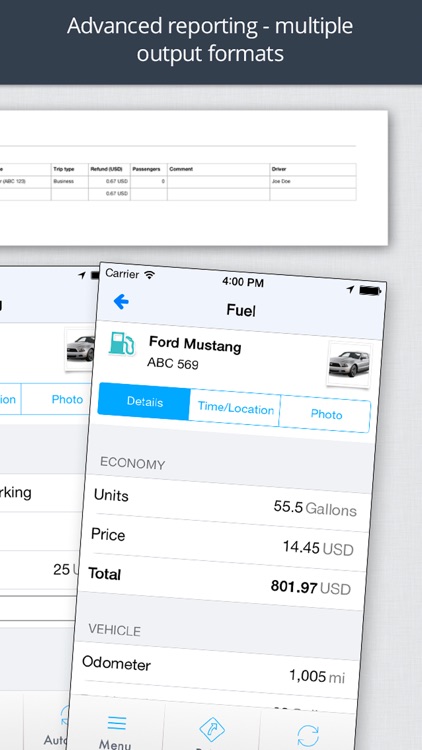 Triplog - Track your Gas Mileage (mpg), Trips and Costs - Get your Tax Deductions correct! screenshot-4