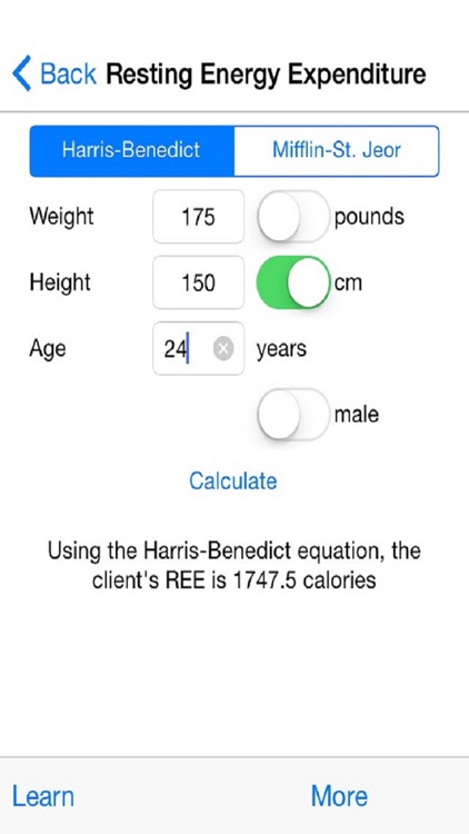 VeggiEquations Clinical