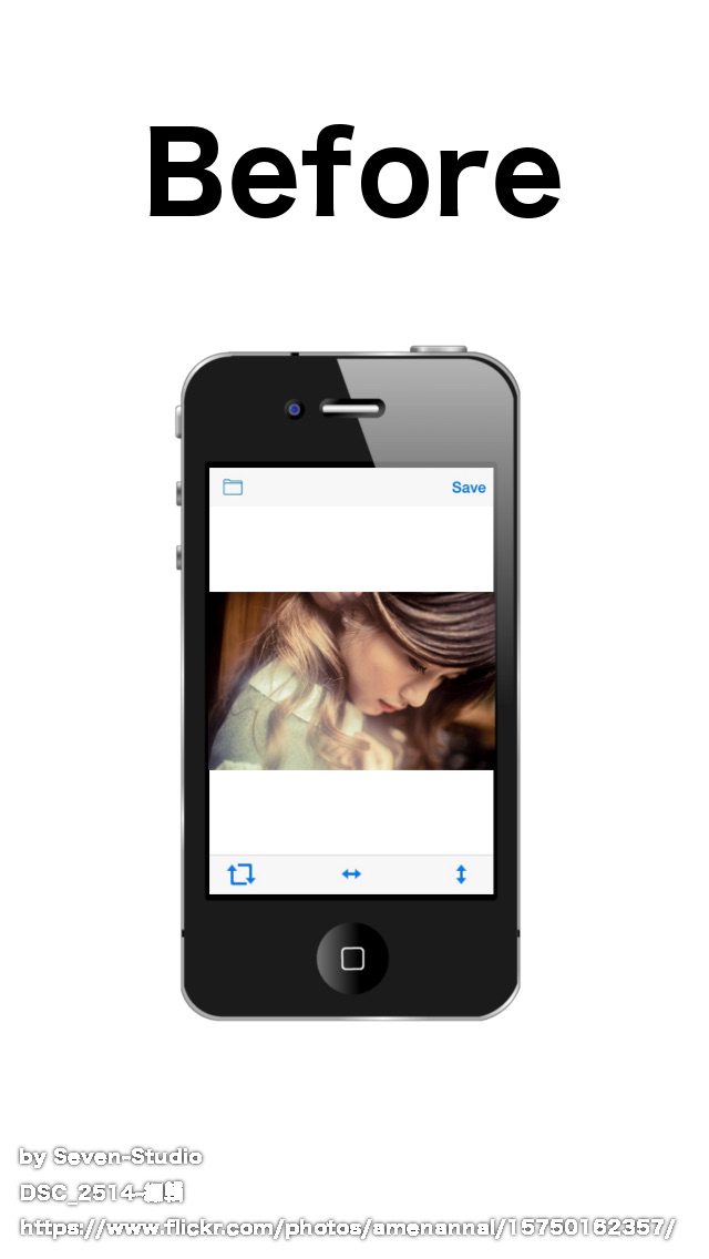 写真の反転 Iphoneアプリ Applion