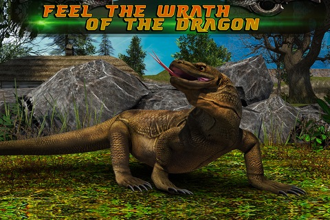 Komodo Dragon Rampage - náhled