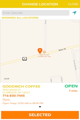 Goodrich Coffee screenshot 3