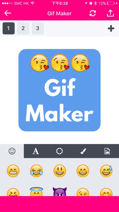 How to cancel & delete Gif Maker - Create Gif Stickers & Video with Text, Emoji & Images from iphone & ipad 1