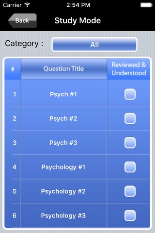 CLEP Psychology Exam Prep screenshot 2