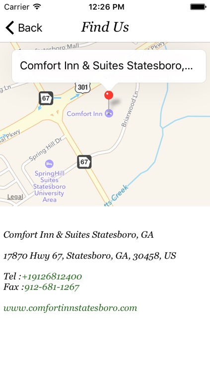 Comfort Inn And Suites Statesboro GA screenshot-3