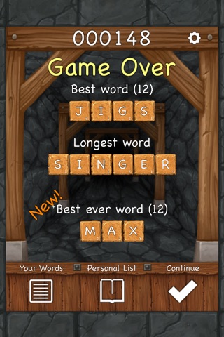 Word Tunnel (Free) screenshot 4