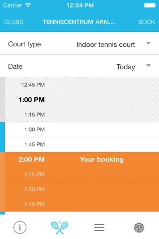 Tennis Planner screenshot 3