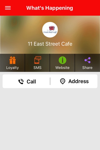 11 East Street Cafe screenshot 2