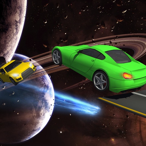 Galaxy Stunt Racing Game 3D iOS App