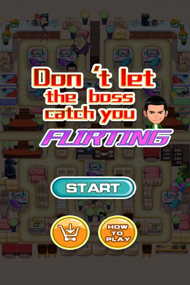 Dont Let The Boss Catch You Flirting (a get a date game) screenshot 2