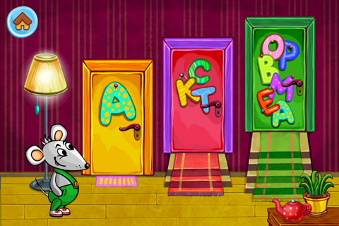 Мышкина Азбука - интерактивная обучающая детская игра screenshot 2