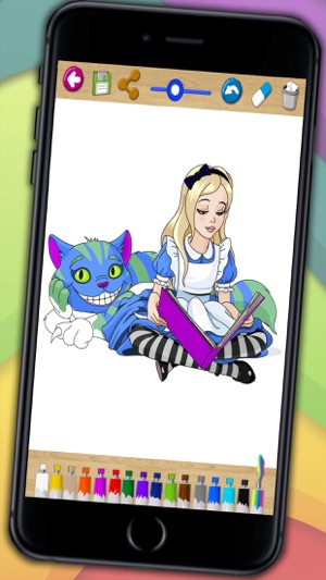 Paint classic tales – educational coloring book pages of sto(圖2)-速報App