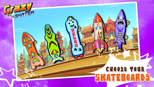 Crazy Skater Kid - Freestyle Skateboarding Game(圖3)-速報App